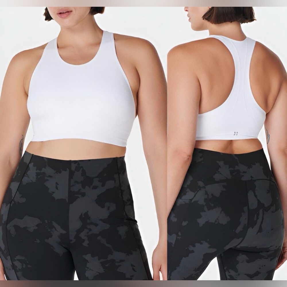 Sweaty Betty bundle White and black 2 set Sports Bras fits XXS